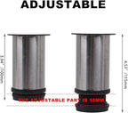 4 Pack Furniture Legs 2 Inch Patas Para Muebles Adjustable Furniture Feet - Image 5