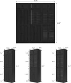 TUSY 85.5" Modern Tall Bookcase - Image 2