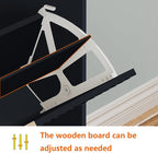 Shoe Cabinet Storage, Modern Freestanding Organizer - Image 4