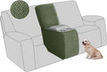 ALIECOM Recliner Sectional Couch Covers L Shape Stretch Corner Reclining by ALIECOM