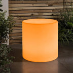 16-inch LED Cylinder Stool, Rechargeable Glowing Chair w/Remote, Dimmable 16 - Image 8