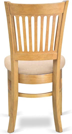 East West Furniture ANVA5-OAK-C 5 Piece Dining Room Furniture Set Includes a - Image 11