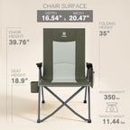 EVER ADVANCED Reclining Camping Chairs - Image 3