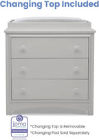 Delta Children Perry 3 Drawer Dresser - Image 7