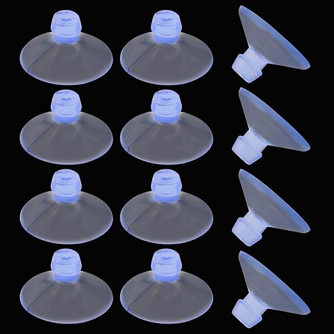 30 Pack Glass Table Suction Cups 18mm Rubber Suction Cup Hangers Without Hooks - Image 2