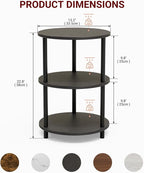 XBurmo Round Coffee Table for Living Room - Image 2
