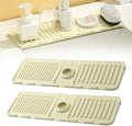 Faucet Mat for Kitchen Sink, 2024 Upgrade Faucet Guard Draining Mat Silicone by Coloday
