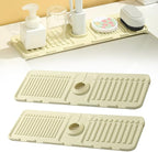 Faucet Mat for Kitchen Sink, 2024 Upgrade Faucet Guard Draining Mat Silicone by Coloday