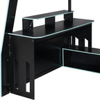 Full Size Wood Esports Loft Bed - Image 7