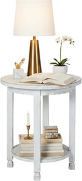 Alaterre Furniture Country Cottage Rustic Farmhouse Nightstand – 20-Inch Side by AlaterreFurniture