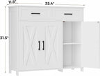 Homhedy Sideboard Buffet Cabinet, Coffee Bar Storage Cabinet - Image 2