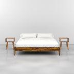Bme Dinkee King Bed Frame Wood 15 Inch - Image 5