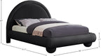 Meridian Furniture MadridBlack-K Madrid Collection Art Deco King Bed - Image 3
