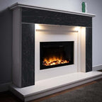 Arthome Black Marble, 11.8x100 Inches Peel and Stick Wallpaper, Marble Contact - Image 3