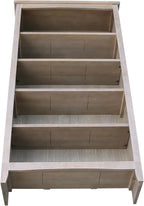 Shaker Solid Wood Bookcase, Washed Gray Taupe - Image 7