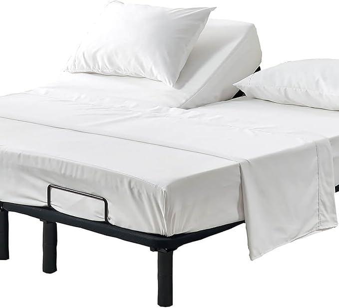 Kingnex 32-34 Split Top King Sheets Sets by Kingnex