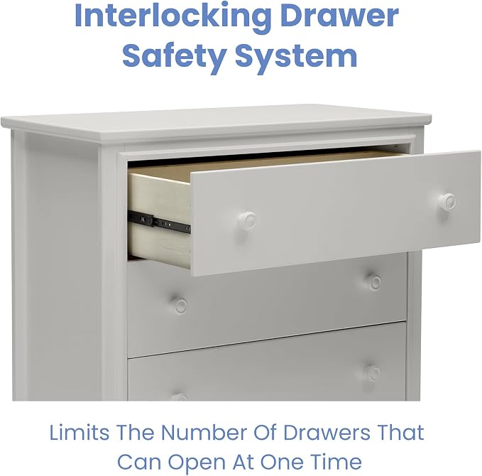 Delta Children Perry 3 Drawer Dresser - Image 5