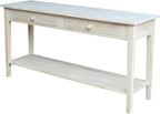 IC International Concepts Spencer Server Extended Length Console Table - Image 5