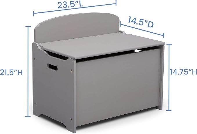 Delta Children MySize Deluxe Toy Box - Image 5