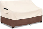 Patio 3-Seater Sofa Cover, Outdoor Couch Cover Fits up to 85W x 38D x 35H Inches by LSongSKY