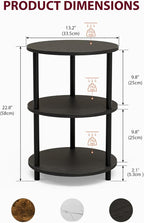XBurmo Small Round End Table - Image 3