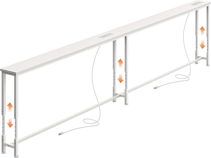 Huuger 102.4 Inch Sofa Table by Huuger