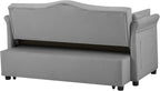 Auvsoce 57'' Convertible Sleeper Sofa Bed - Image 7