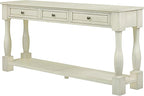 Knocbel 64 Inch Long Antique Entry Console Table - Image 18