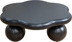 35" Cloud Coffee Table with 3 Ball Legs, Modern Minimalist Petal Center Table - Image 6