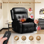 Recliner Sofa Set, Massage Home Theater Set - Image 6