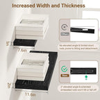 36 Inch Floating Shelves, 12 Inch Deep Floating Shelves - Image 4