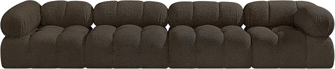 Meridian Furniture 611Brown-S136A Ames Collection Modern | Contemporary Modular - Image 5