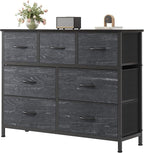 Sweetcrispy 7 Drawer Dresser, Fabric Storage Tower Organizer by Sweetcrispy