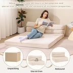 JUIKURY Folding Sofa Bed, Convertible Sleeper Chair - Image 9