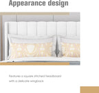 AGARTT Upholstered Platform Bed Frame Full Size - Image 4