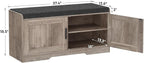 Homleke 2-Tier Storage Bench, Shoe Bench - Image 2