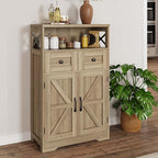 FiveWillowise Natural Storage Cabinet - Image 7