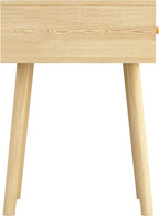 Atlantic Loft & Luv Remy Boho Mid-Century Natural Storage Drawer, Finish Rattan - Image 4