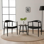 Kennedy Armchair, Mid Century Modern Dining Chair, PU Upholstered Kennedy Chair - Image 2