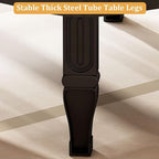 Japanese Floor Table, Square Coffee Table Foldable Tea Table, Low Table Small - Image 5