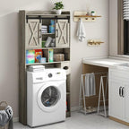 Vabches Over The Toilet Storage Cabinet, Farmhouse Storage Cabinet Over Toilet - Image 5