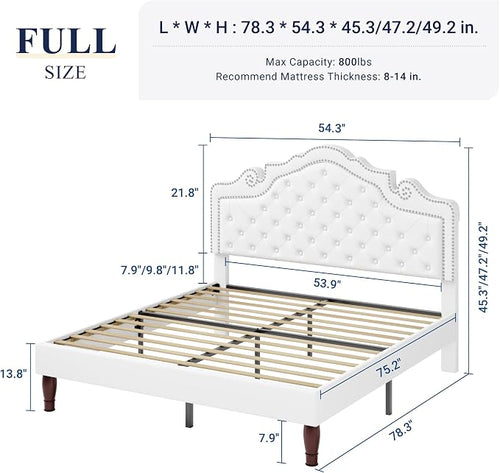 Allewie Full Size Bed Frame - Image 2