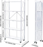 BRIAN & DANY 5-Tier Foldable Storage Shelves - Image 3