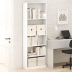 Furinno Jaya Book Shelf, 5-Tier Tall Book Shelf, Bookcase - Image 2