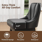YaFiti Swivel Bar Stools Set of 4, 26 Inch Counter Height Bar Stools - Image 5