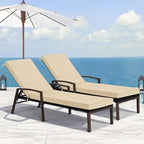 Basic Beyond Chaise Lounge Cushions Outdoor, 3-Layer Waterproof Outdoor - Image 7