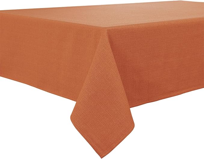 BALCONY & FALCON Rectangle Tablecloth Washable Wrinkle Resistant and Water by BALCONYFALCON