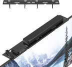 CABTE Adjustable Steel TV Top Shelf, Floating TV Stand, Universal Monitor Shelf by CABTE