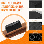 Furniture Risers Heavy Duty Adjustable Bed Risers Blocks Lift 4, 2 inches - Image 4