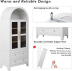 71" Arched Storage Cabinets - Image 6